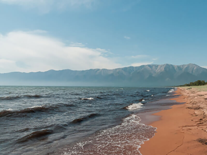 Пляж Байкала